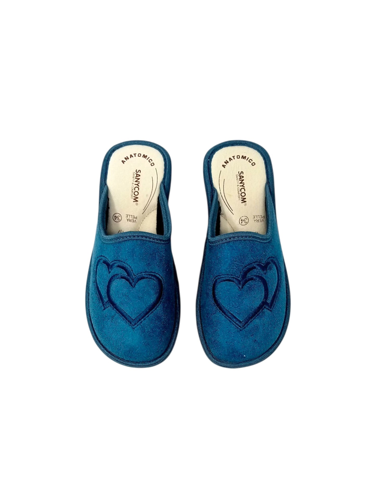 Pantofola SANYCOM  924 07 CAMOSCIO AVIO DONNA