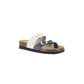 Ciabatta infradito GRUNLAND HOLA CC0078-M7 JEANS-MULTI ragazza/donna
