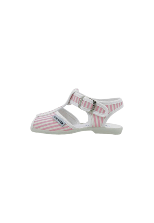 Sandalo Superga S06A1200 RIGHE ROSA Bambina