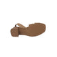 Sandali Linea Comoda STILE DI VITA 252025-SDV NOCCIOLA DONNA
