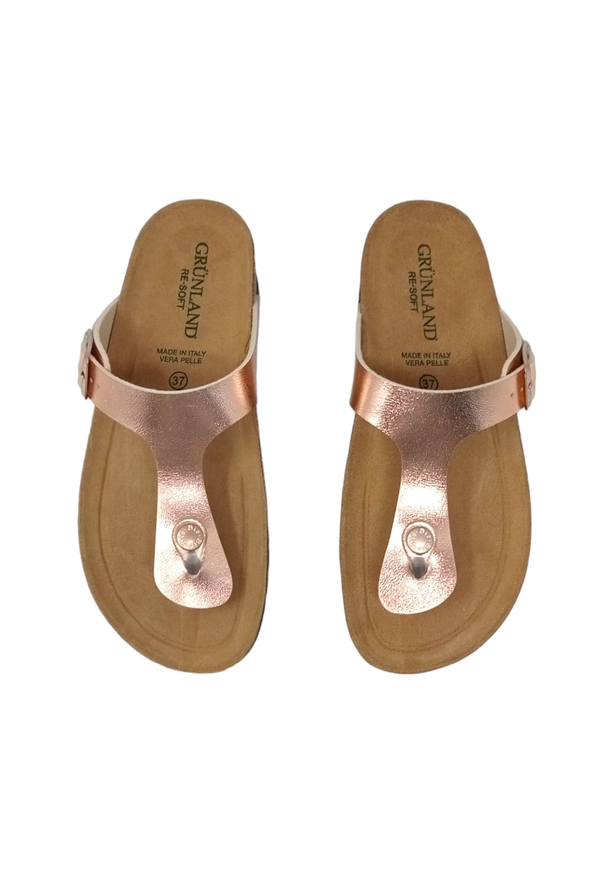 Ciabatta infradito GRUNLAND HOLA CB2430-11 RAME ragazza/donna