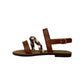 Sandali GALIA Y020-XP5 CAMEL donna