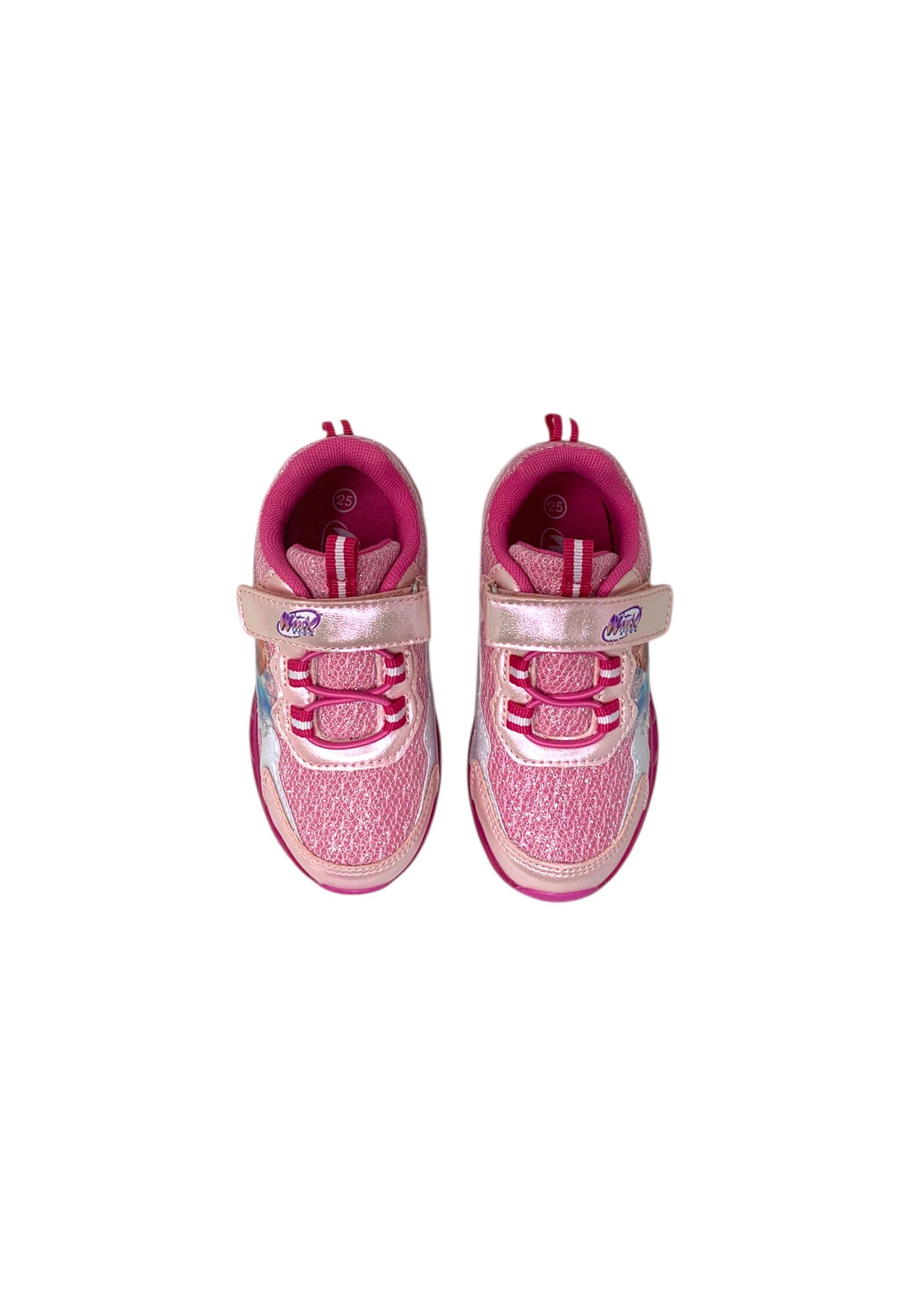 Sneaker luminose Silver WINX X7210021T PINK Bambina
