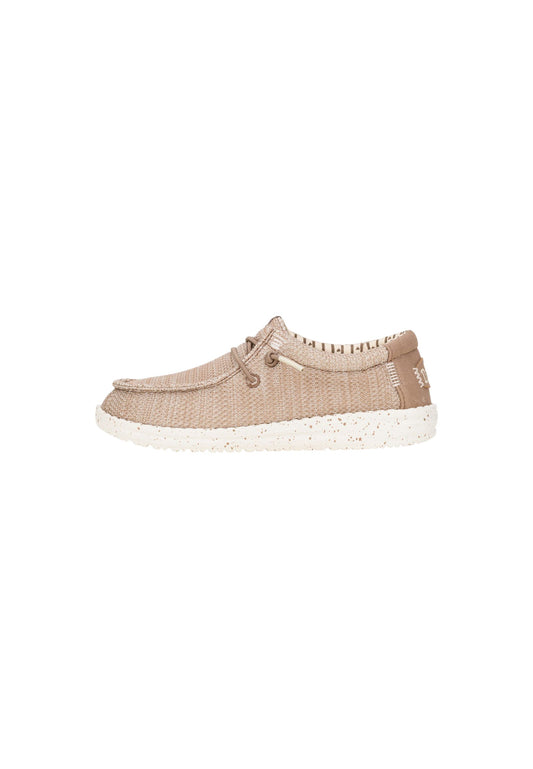 Mocassini HEYDUDE WALLY Y STRETCH SOX 42072-267 WALNUT Bambino