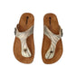 Ciabatte infradito INBLU CP000046 PLATINO donna