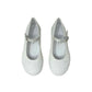 Ballerine Sa.Ba. Calzature 296 ZIP BIANCO bambina/ragazza