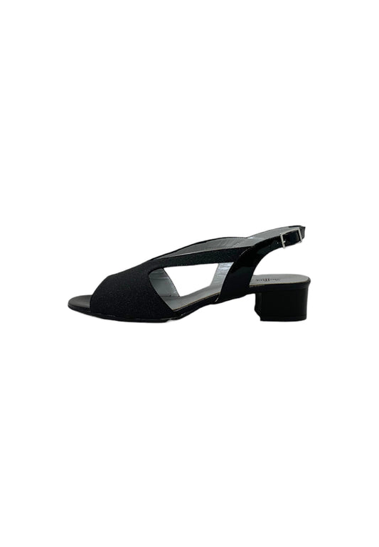 Sandali con tacco SOFFICE SOGNO E24110T cometa nero donna