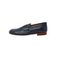 Italia Leone Mocassino 0744 pelle blu uomo