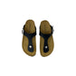 Ciabatta infradito GRUNLAND HOLA/SARA CC4015-40 nero ragazza/donna