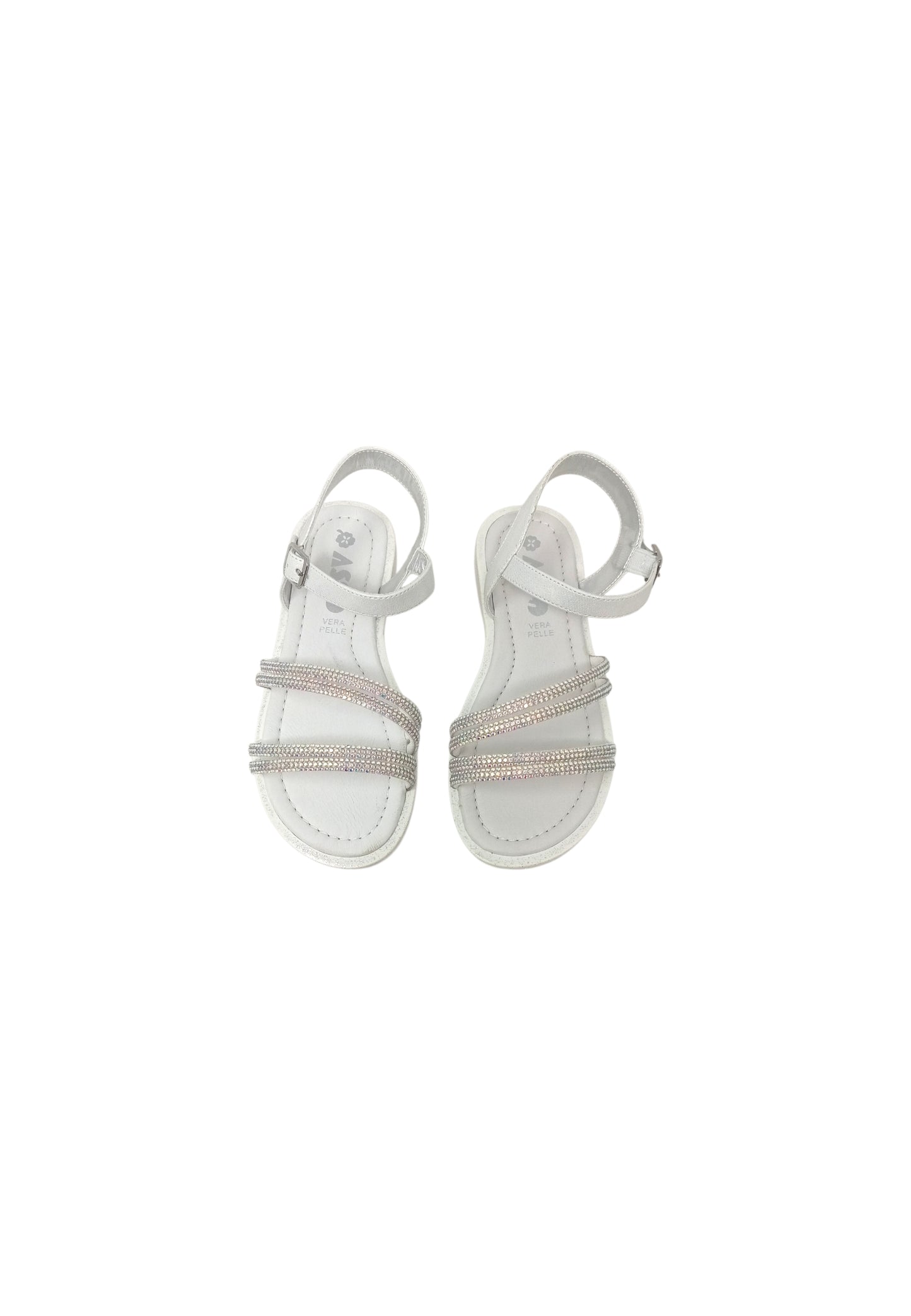 Sandali ASSO AG-17910 WHITE bambina