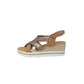 Sandali Linea Comoda STILE DI VITA 267025-SDV NOCCIOLA/MIX DONNA
