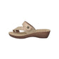 Ciabatta infradito INBLU GL000057 SABBIA donna