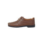 Mocassino allacciato Italia Leone 199 PELLE MARRONE uomo