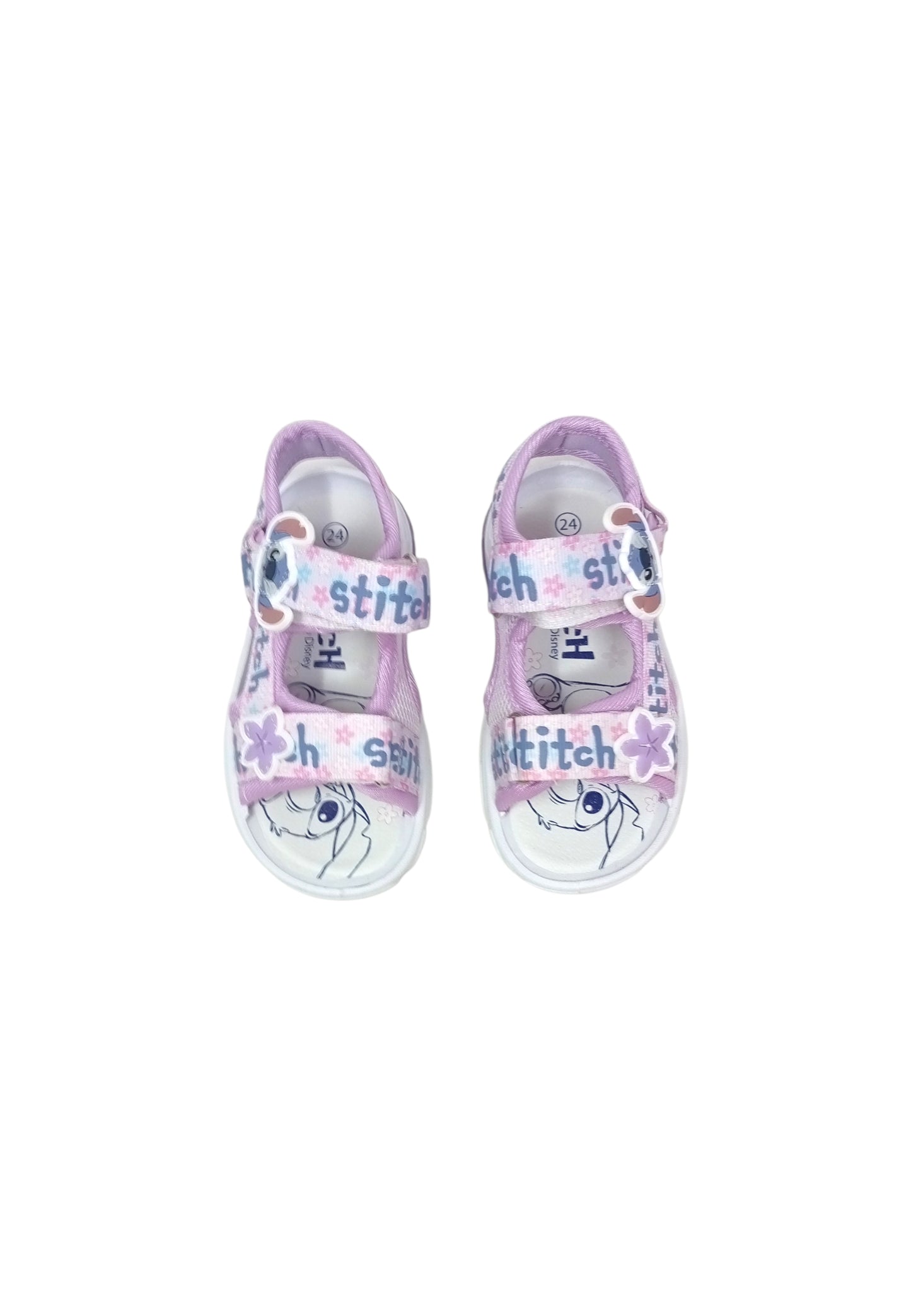 Sandali luminosi Silver Lilo & Stitch D6020227T LILAC Bambina