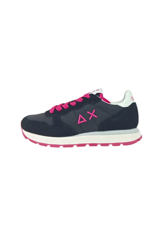 Sneakers SUN68 Ally solid nylon Z34201 11 Nero Donna