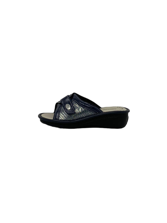 CIABATTA SANYCOM ART 70 BLU DONNA