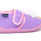 Pantofola DE FONSECA DE.PESCARA U748 UNICORNO viola bambina