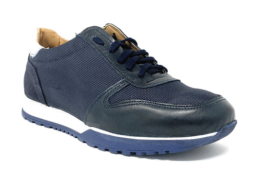 Scarpa da passeggio BKS 9090 Cam.Blu/Blu uomo