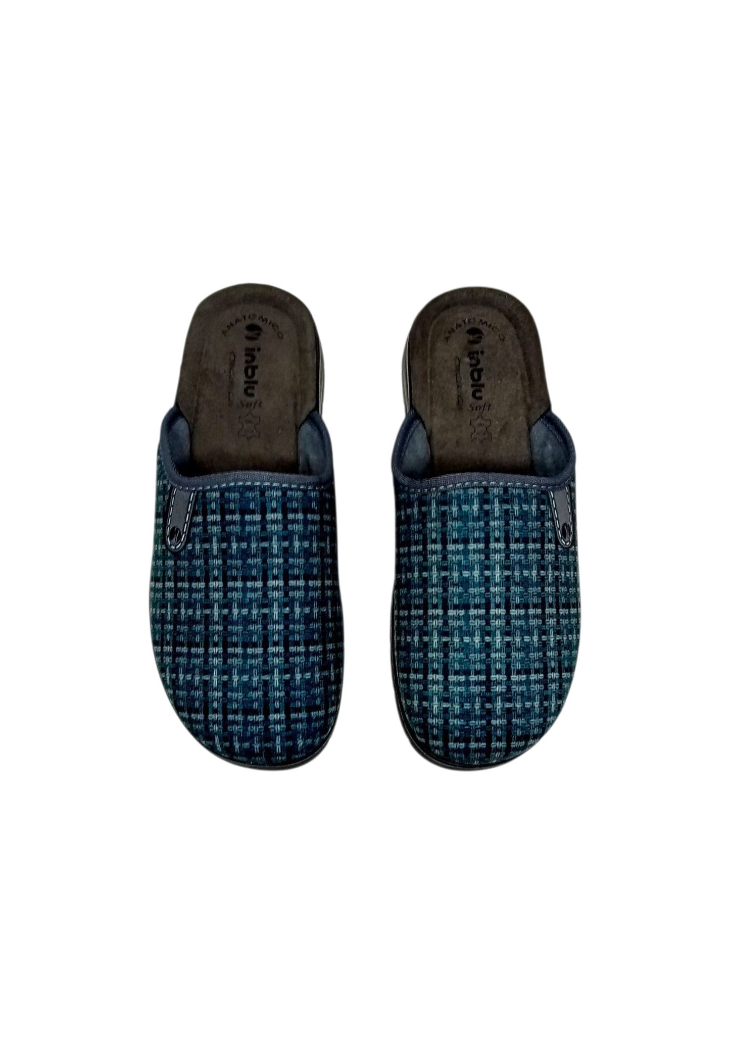 Pantofola INBLU BG000061 GRIGIO uomo