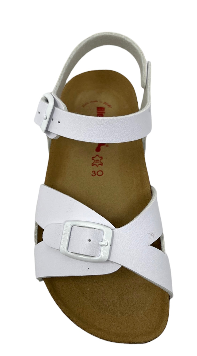Sandali da passeggio BioNatura 22B1005 CHBC BIANCO bambina