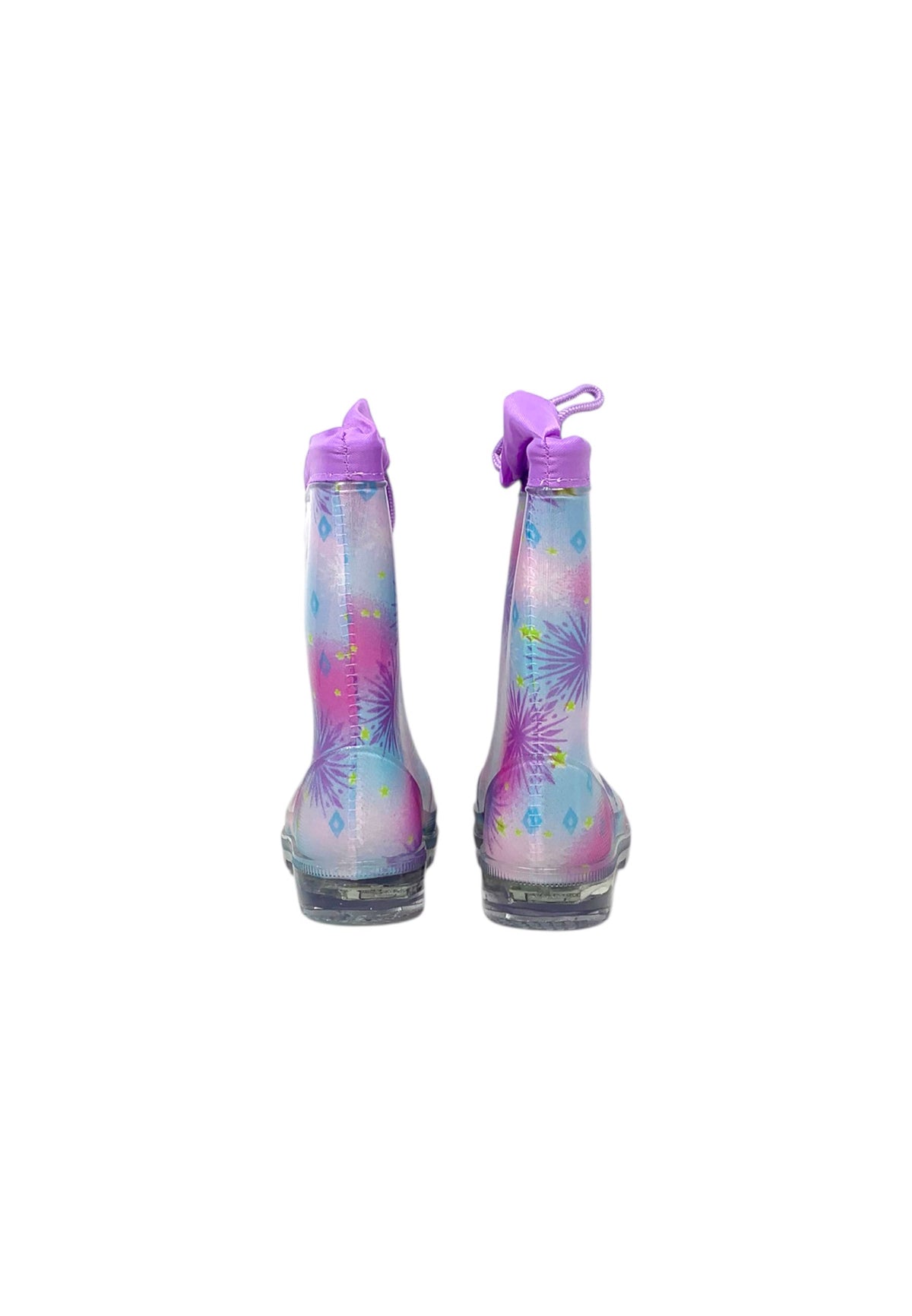 Stivali da pioggia luminosi SILVER Frozen D4310683S LILAC Bambina