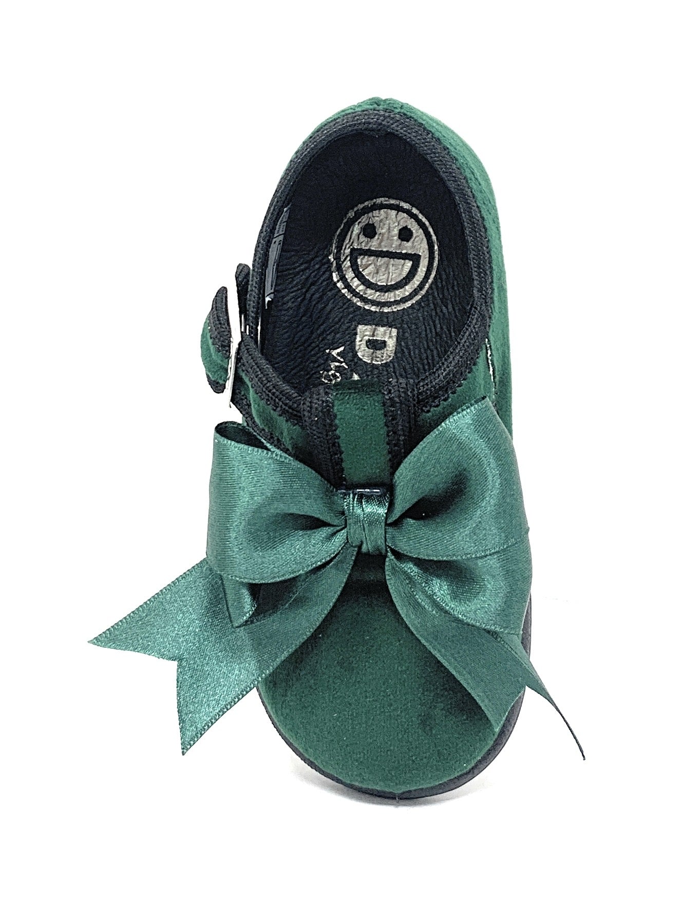 Scarpina DXO Vigevano B19 VELVETVERDE per bambino e bambina