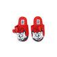 Pantofola Silver Minnie D3010739T ROSSO Bambina