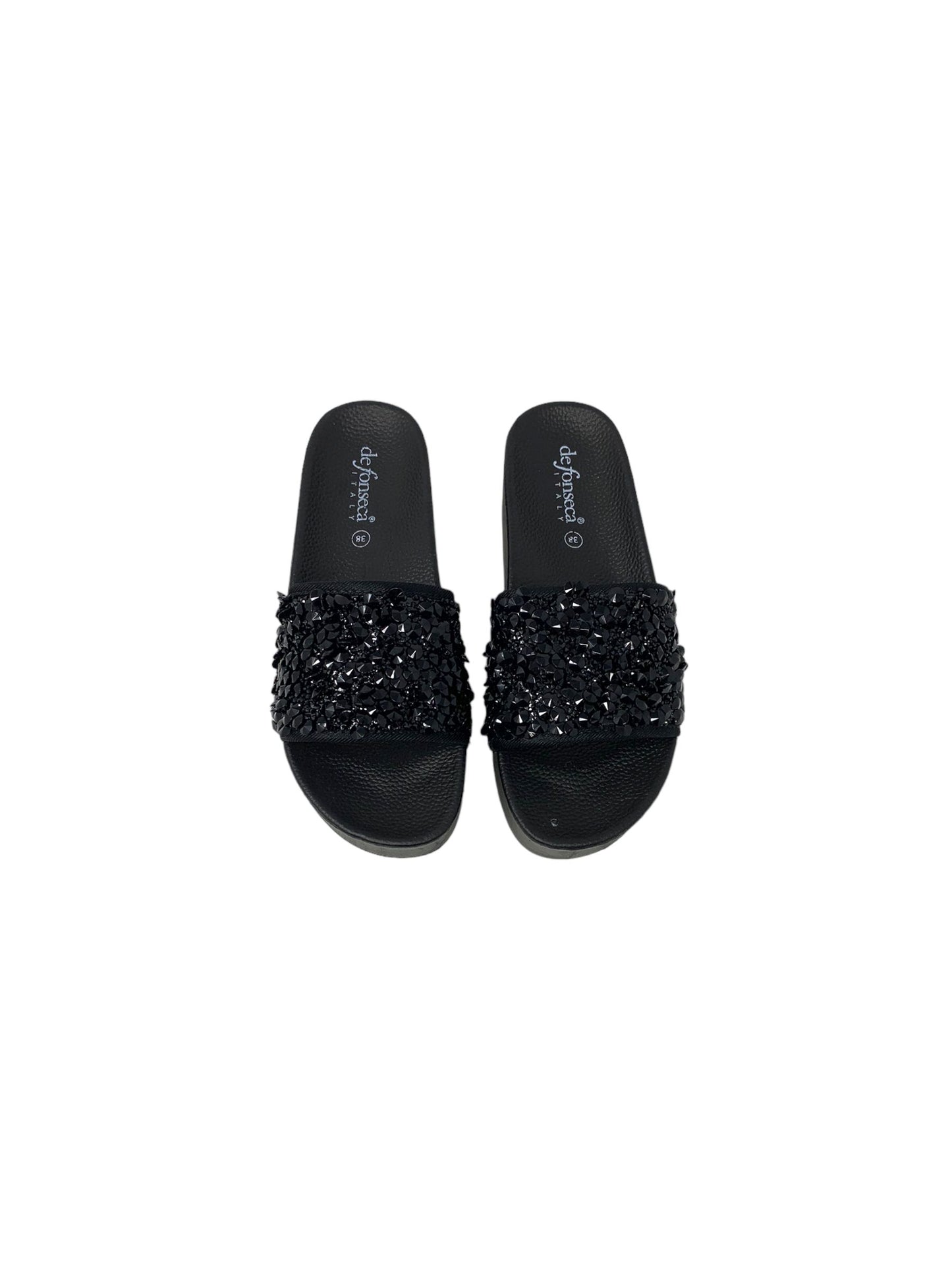 Ciabatta con platform DE FONSECA DE.ALASSIO E W933 nero DONNA