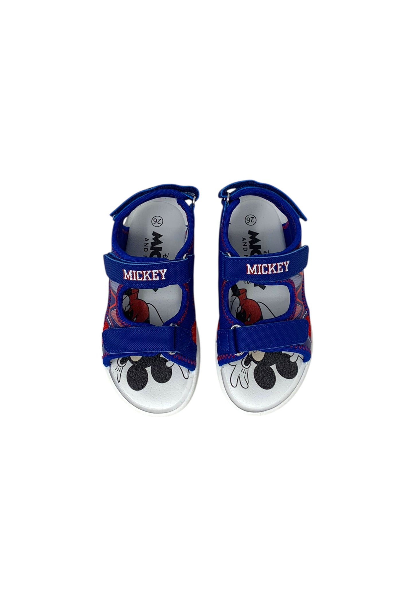 Sandali luminosi Silver Mickey Mouse D2010418S BLUE Bambino
