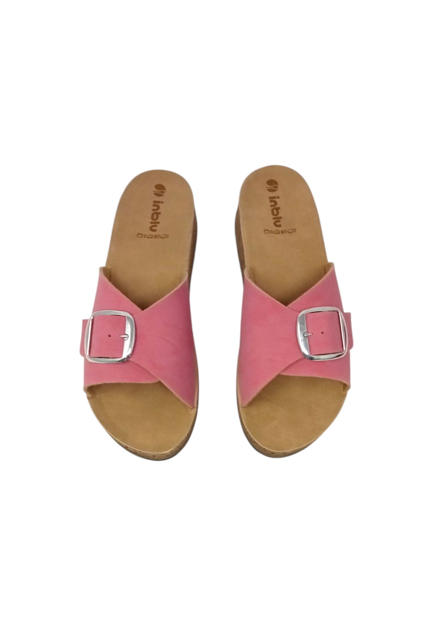 Ciabatta INBLU PK000038 FUXIA donna
