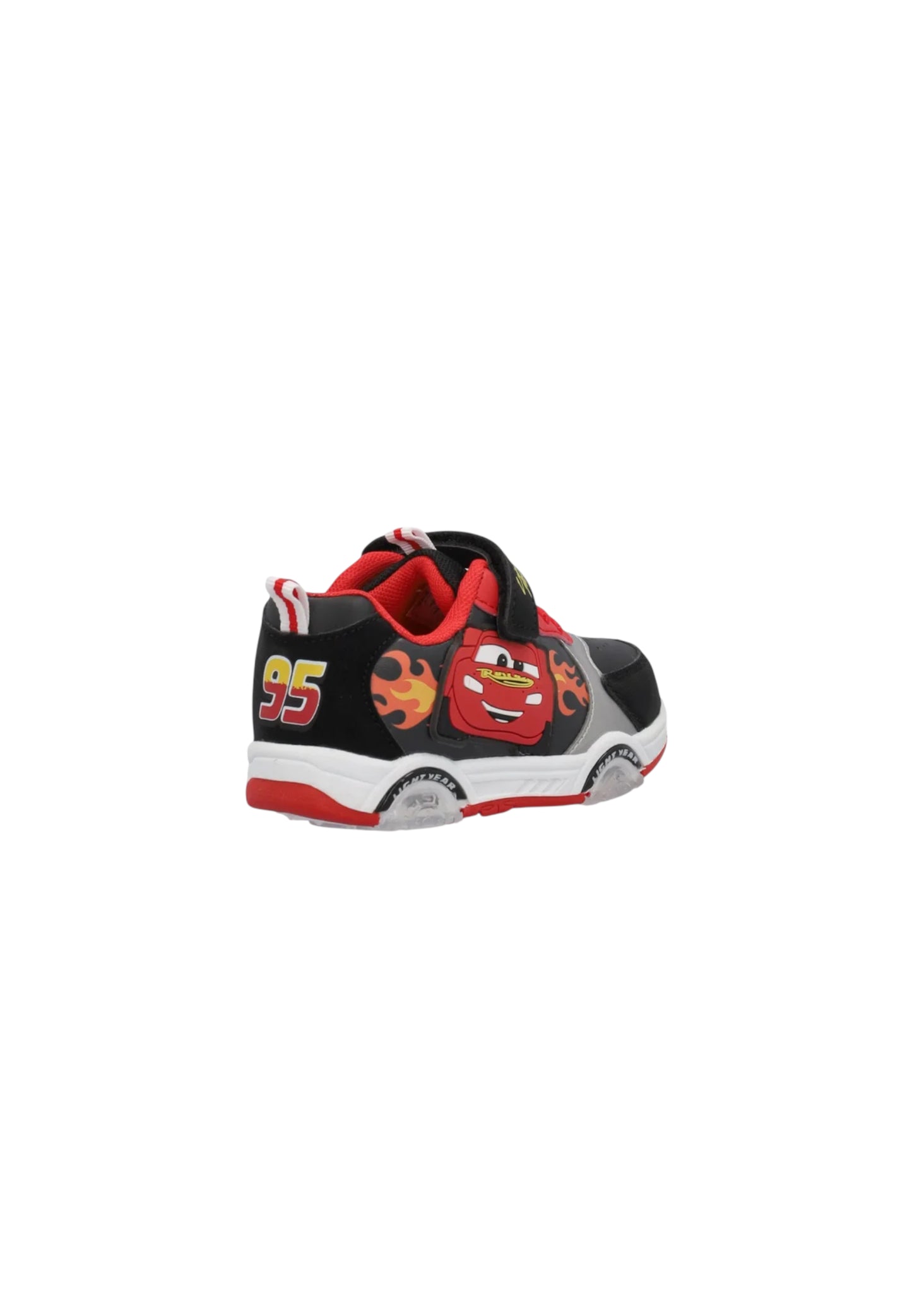 Sneaker luminose Silver Cars D5010239S BLACK Bambino