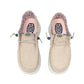 Mocassini HEYDUDE WENDY PEAK CHAMBRAY WOVEN 41946-265 TAN Donna