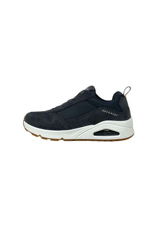 SNEAKER SKECHERS Uno - Stacre 52468/CHAR Uomo