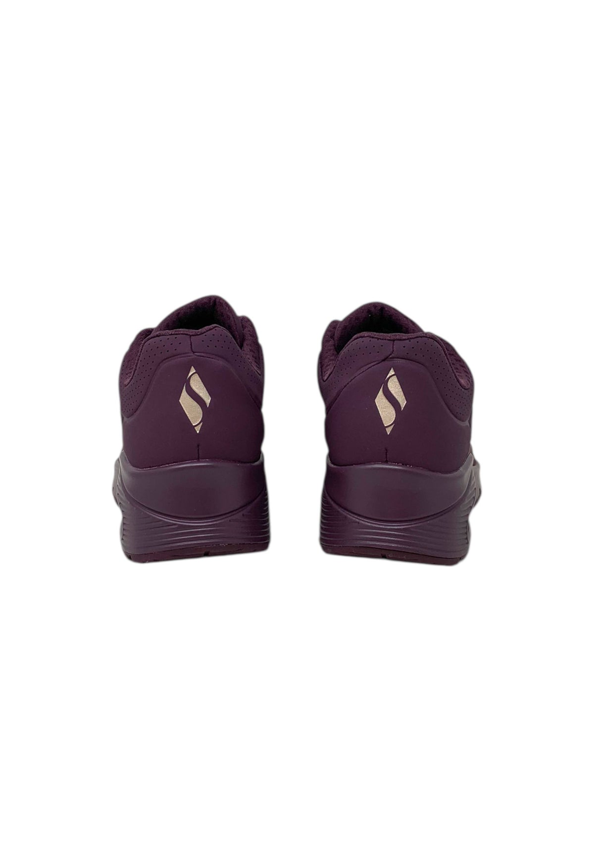 Sneakers SKECHERS Uno - Stand on Air 73690/WINE Donna