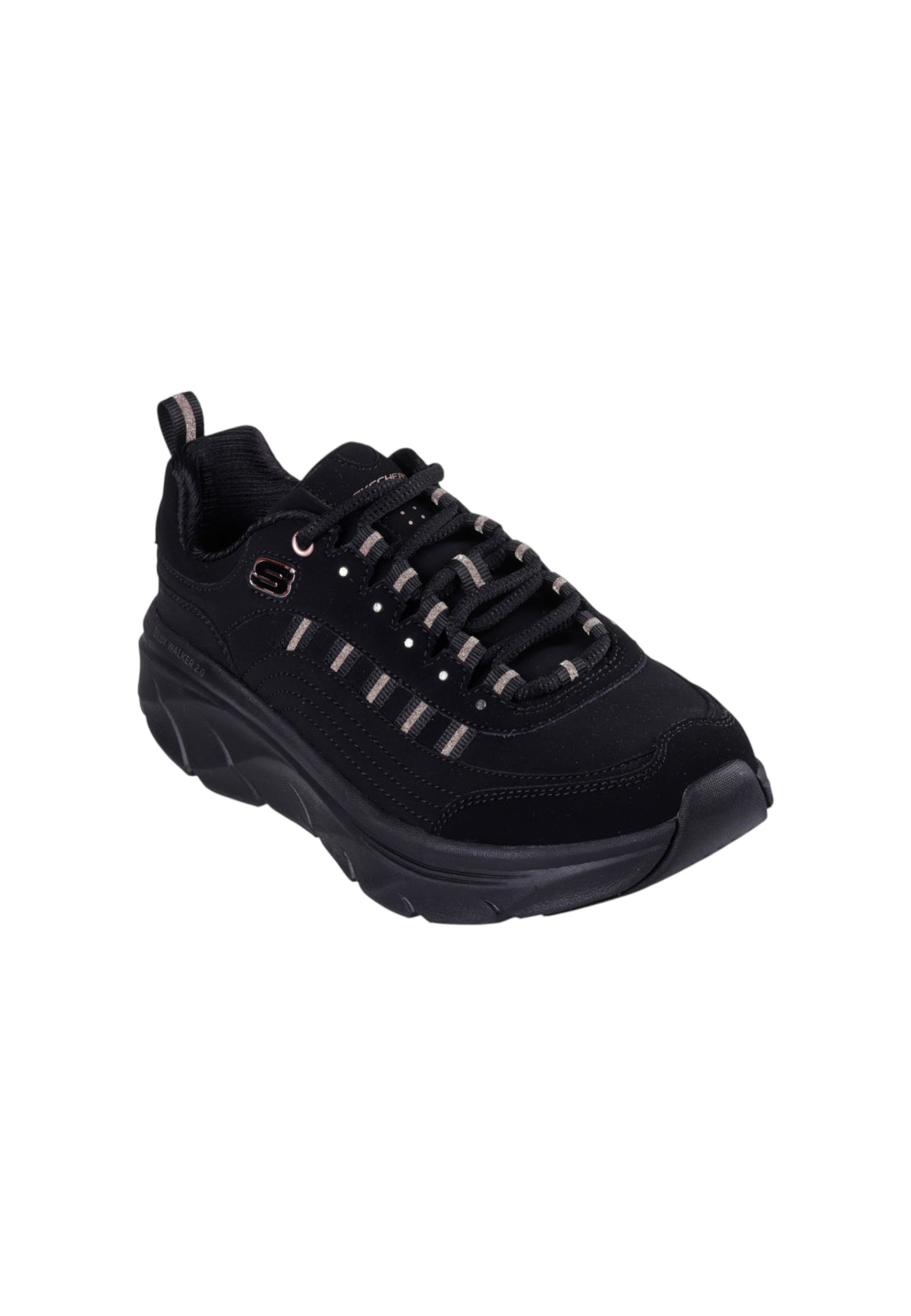 Sneaker Skechers D'Lux Walker 2.0 - Golden Step 150106/BKRG Donna