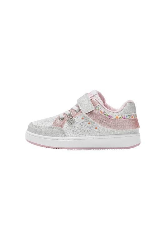 Sneakers LELLI KELLY Frangetta Mix LKAL8054 BIANCO/ARGENTO Bambina
