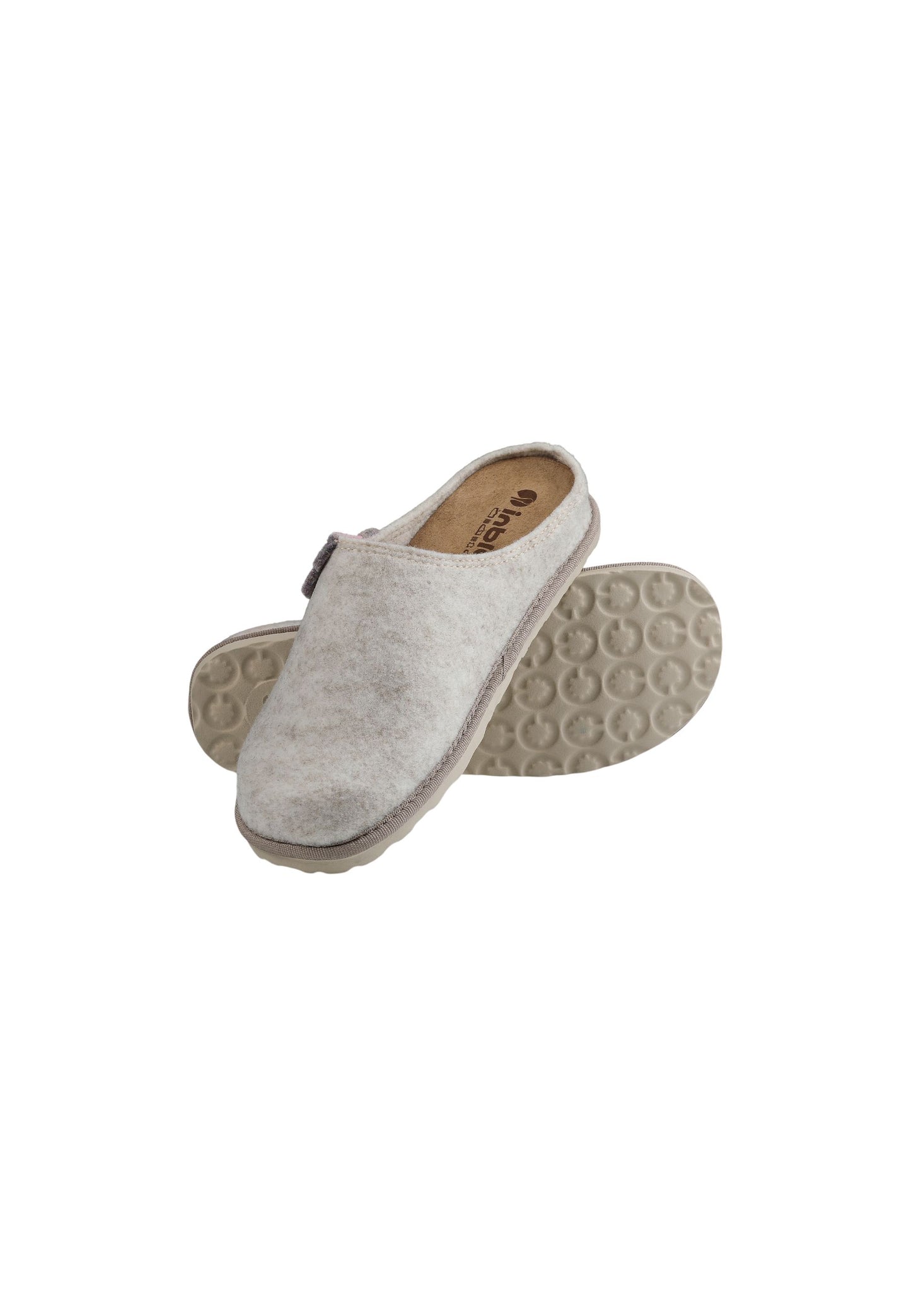 Pantofola INBLU CS000043 GHIACCIO donna