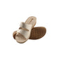 Ciabatta INBLU PV000015 SABBIA donna