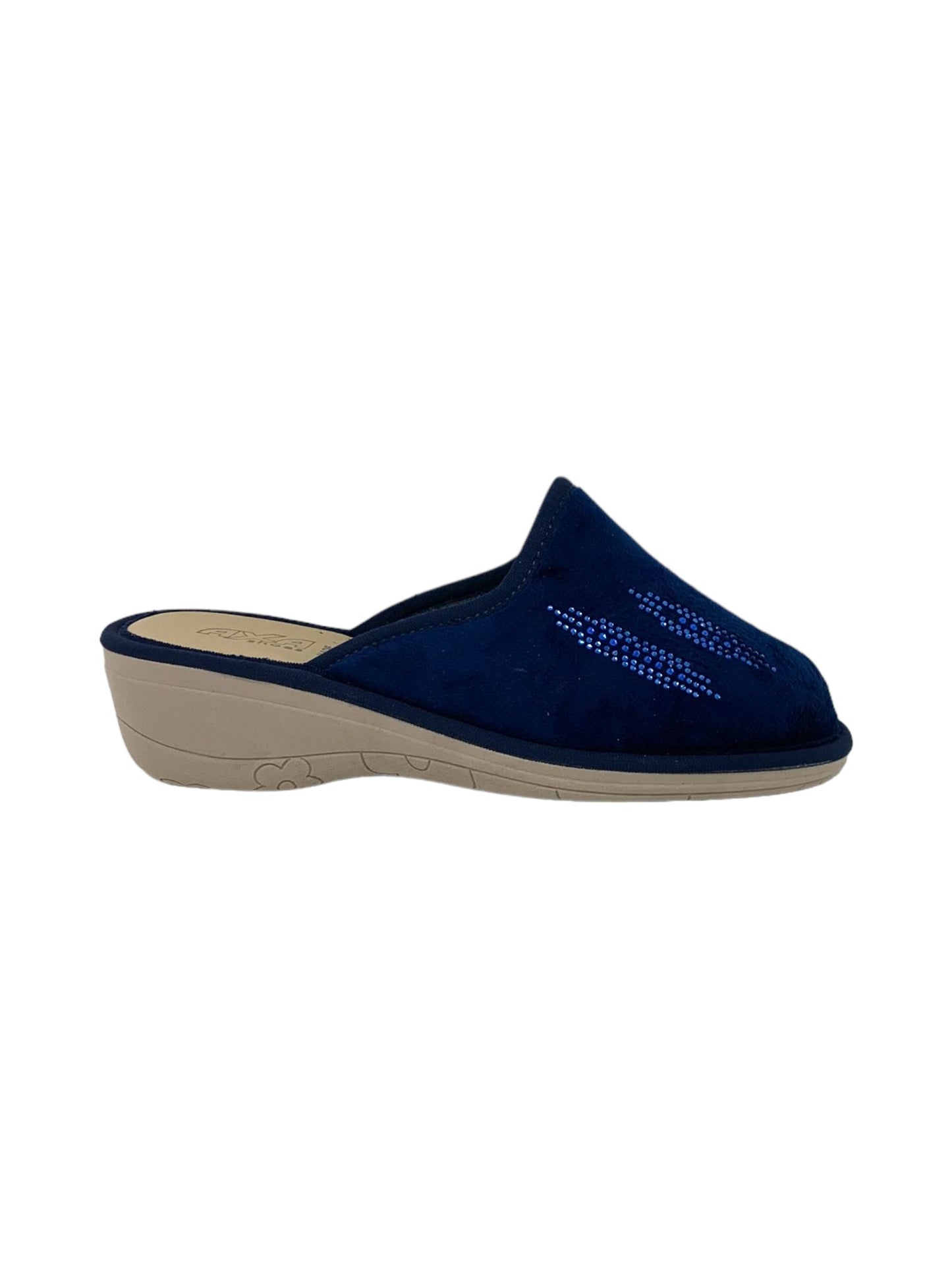 Pantofola da camera AXA 21138A BLU donna