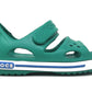 Sandalo CROCS CROCBAND II SANDAL PS DEEP GREEN/PREP BLUE Bambino
