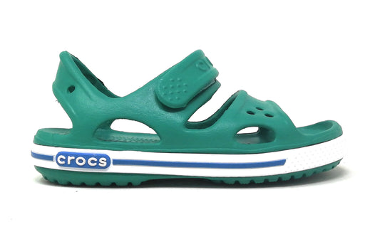 Sandalo CROCS CROCBAND II SANDAL PS DEEP GREEN/PREP BLUE Bambino