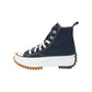 Sneaker CONVERSE RUN STAR HIKE CANVAS PLATFORM  16680C BLK/WHT Donna
