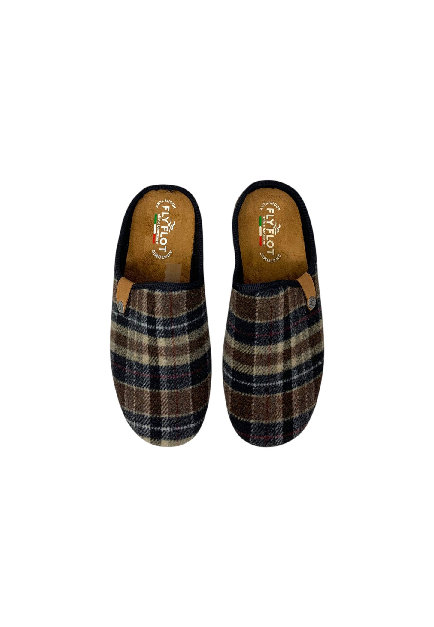 Pantofola FLY FLOT 46 652 JW MARRONE  uomo