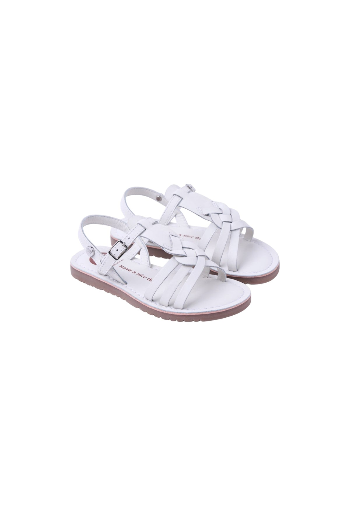 Sandali GIOSEPPO BEARSDEN 78905 WHITE bambina/ragazza