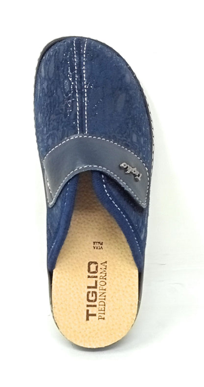 Pantofola TIGLIO 3714 BLU donna