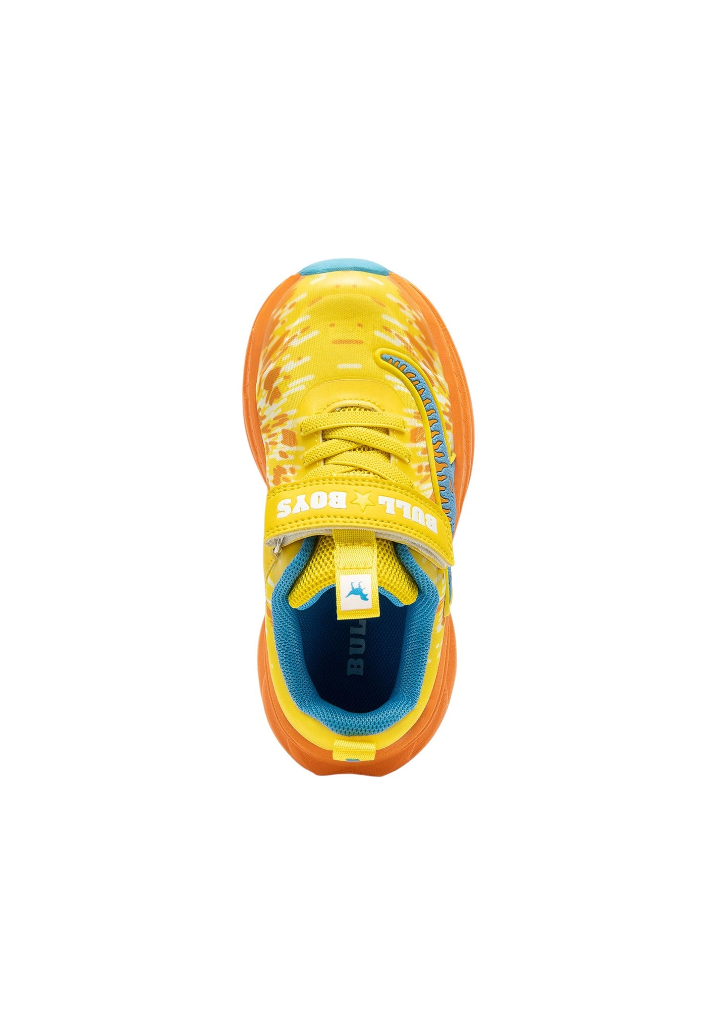 Sneakers luminose Bull Boys Explorator Rex DNAL5155 GIALLO Bambino