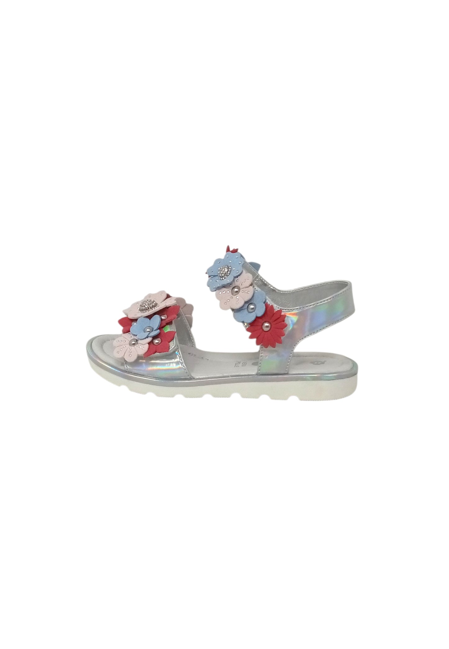 Sandali ASSO AG-17904 SILVER bambina