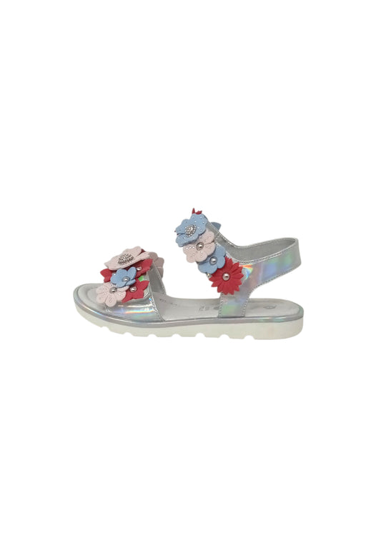 Sandali ASSO AG-17904 SILVER bambina
