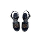 Sandali con tacco REPO 57281-E6 NERO donna