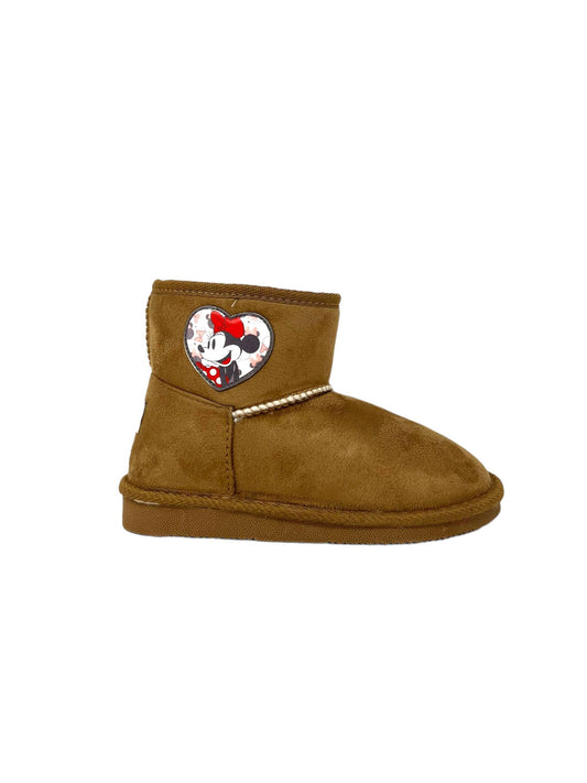 Stivaletto con pelliccia MINNIE D3010350T BRW Bambina